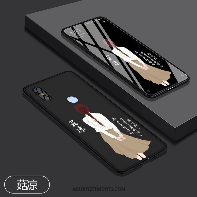 Xiaomi Mi Mix 3 Kuori Kuoret Tide-brändi Musta Net Red Murtumaton Puhelimen
