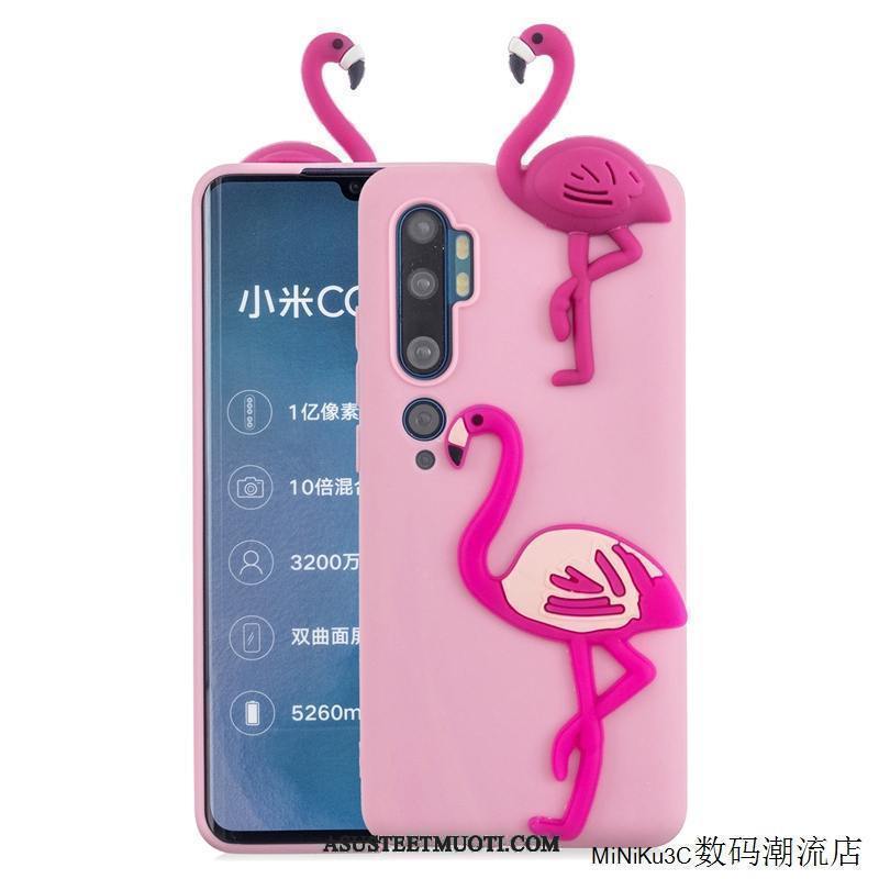 Xiaomi Mi Note 10 Kuoret Silikoni Pehmeä Neste Pieni Ihana Jauhe