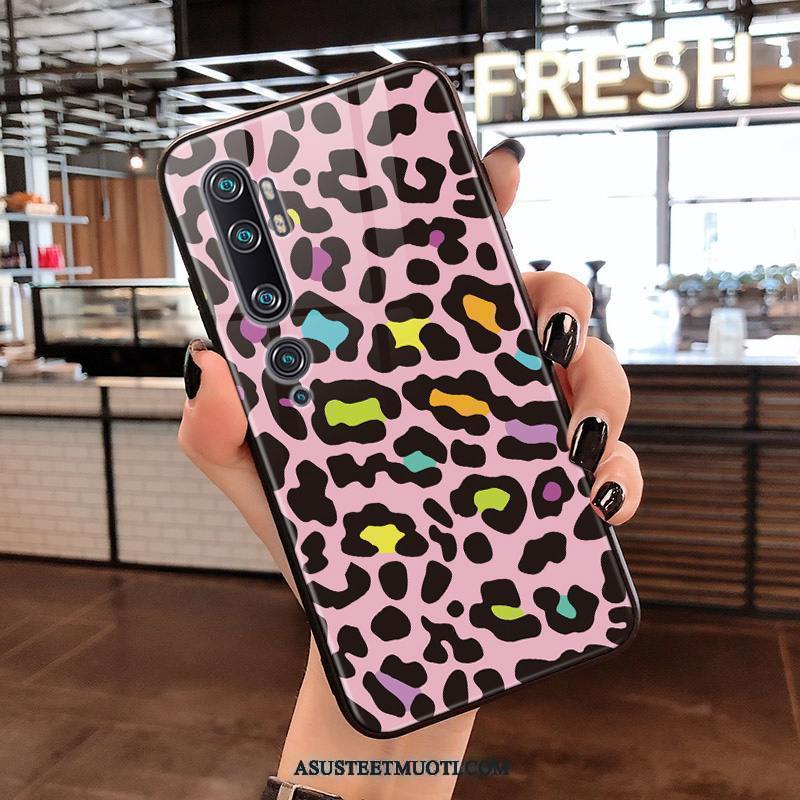 Xiaomi Mi Note 10 Kuori Kuoret Luova Leopardi Peili Lasi