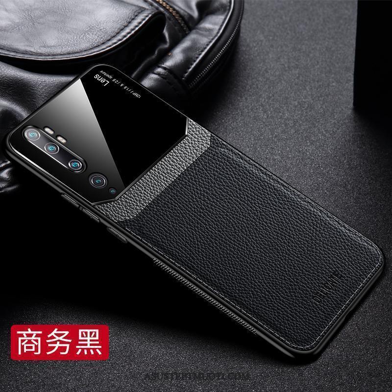 Xiaomi Mi Note 10 Kuori Kuoret Nahka Pieni Suojaus All Inclusive Sininen