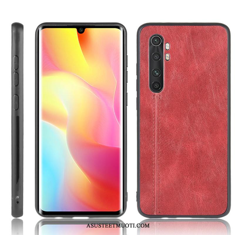 Xiaomi Mi Note 10 Lite Kuori Kuoret Punainen Puhelimen Kukkakuvio Pieni