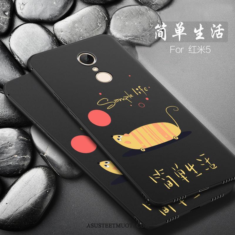 Xiaomi Redmi 5 Kuori Kuoret Suojaus Kotelo Puhelimen Ihana Musta