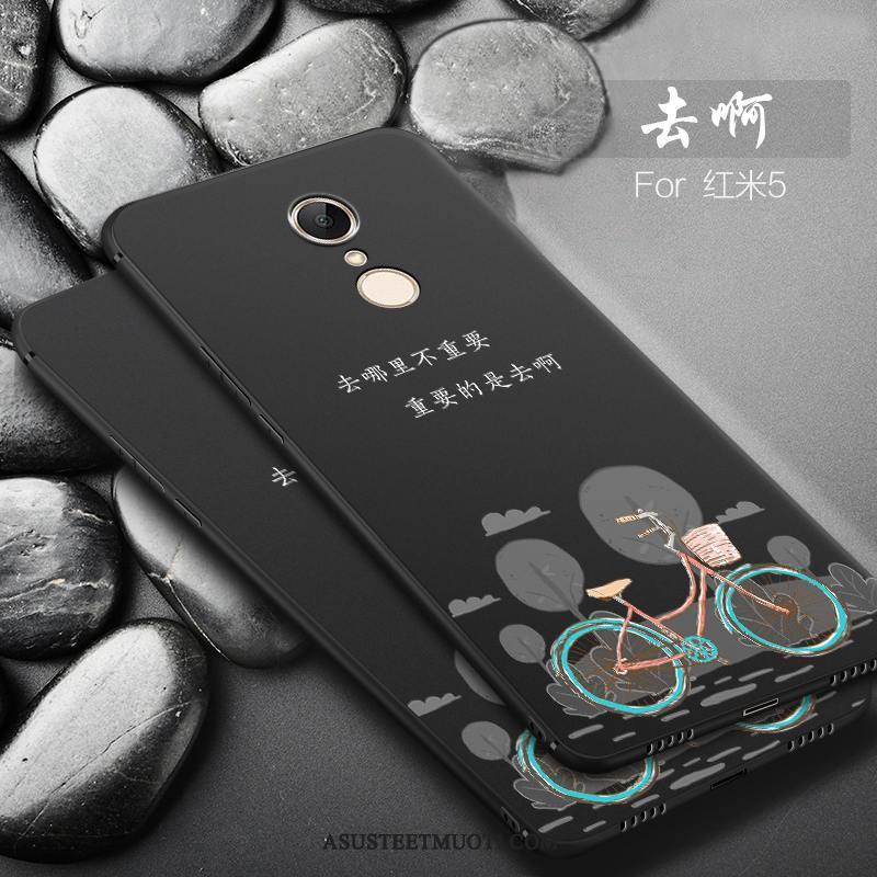 Xiaomi Redmi 5 Kuori Kuoret Suojaus Kotelo Puhelimen Ihana Musta