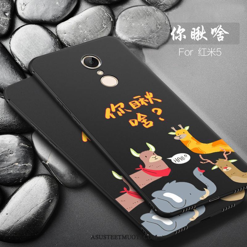 Xiaomi Redmi 5 Kuori Kuoret Suojaus Kotelo Puhelimen Ihana Musta