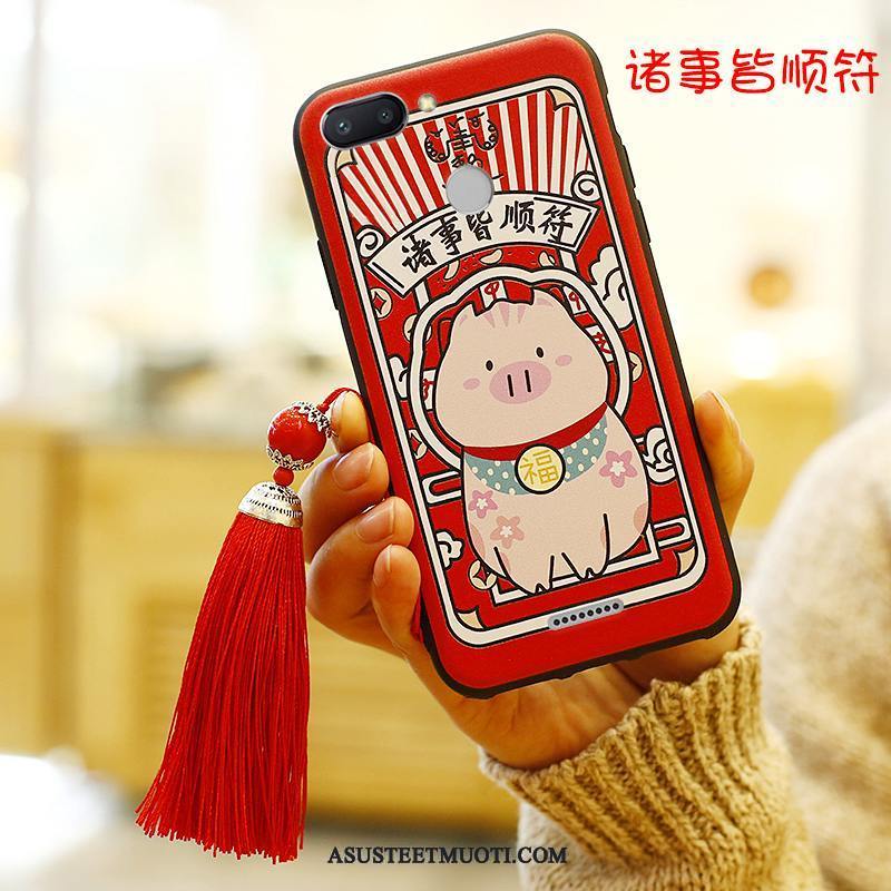 Xiaomi Redmi 6 Kuoret Rikkaus Sarjakuva Puhelimen Pehmeä Neste Suojaus