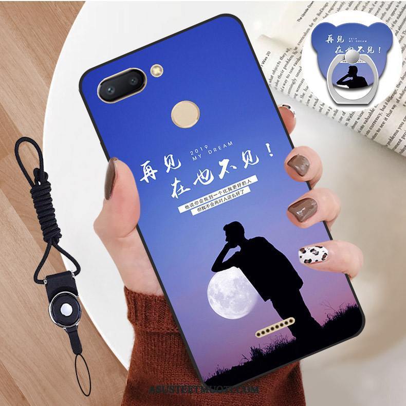 Xiaomi Redmi 6 Kuori Kuoret Pieni Puhelimen Opiskelija Trendi Musta