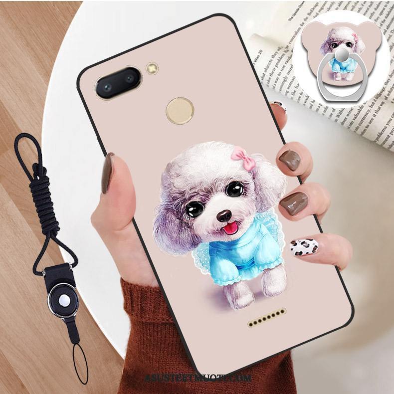 Xiaomi Redmi 6 Kuori Kuoret Pieni Puhelimen Opiskelija Trendi Musta