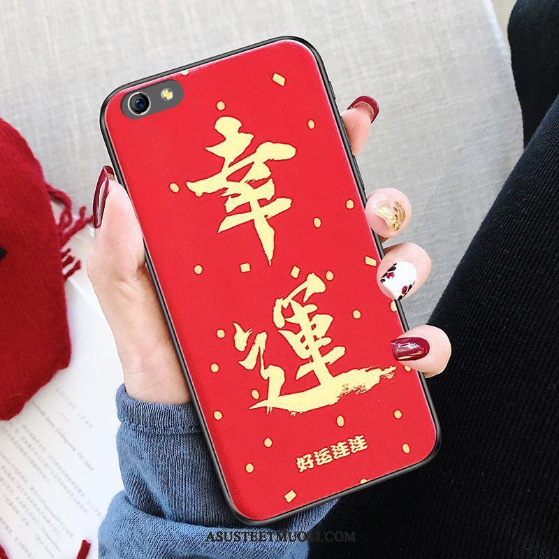 Xiaomi Redmi 6a Kuoret Festivaali Puhelimen Punainen Kuori Kotelo