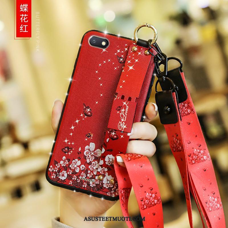 Xiaomi Redmi 6a Kuoret Puhelimen Kuori Kotelo Rhinestone Inlay Silikoni