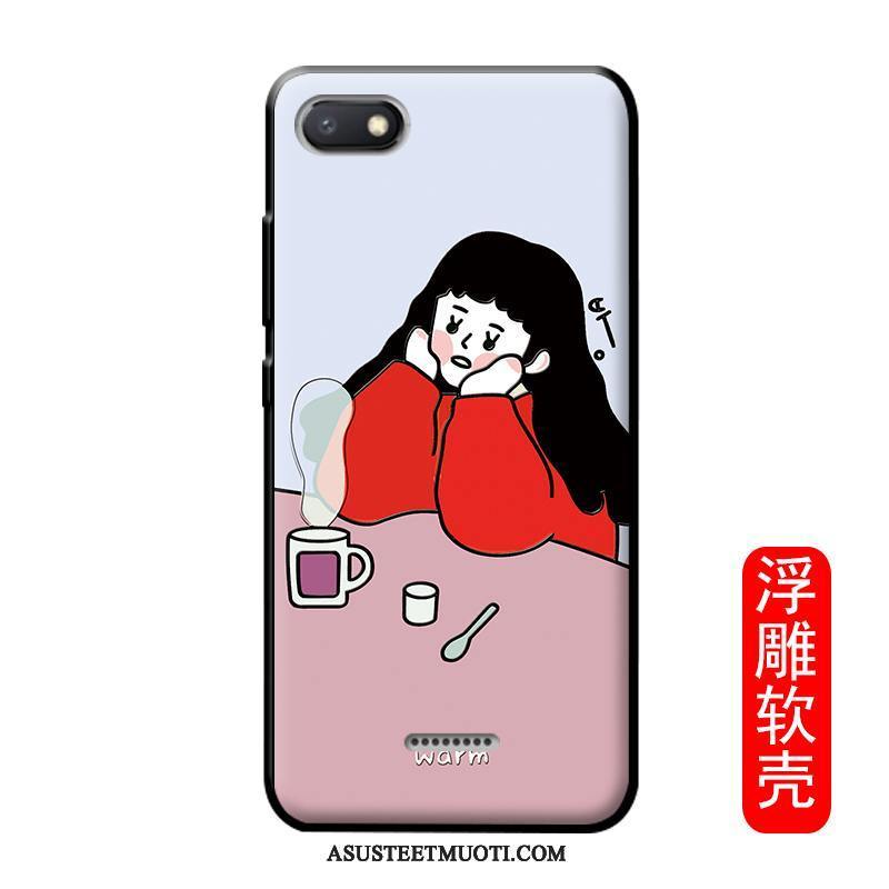 Xiaomi Redmi 6a Kuori Kuoret Persoonallisuus Pehmeä Neste Kotelo Puhelimen Punainen