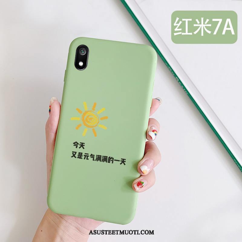 Xiaomi Redmi 7a Kuoret Puhelimen Kotelo Kuori Punainen Yksinkertainen