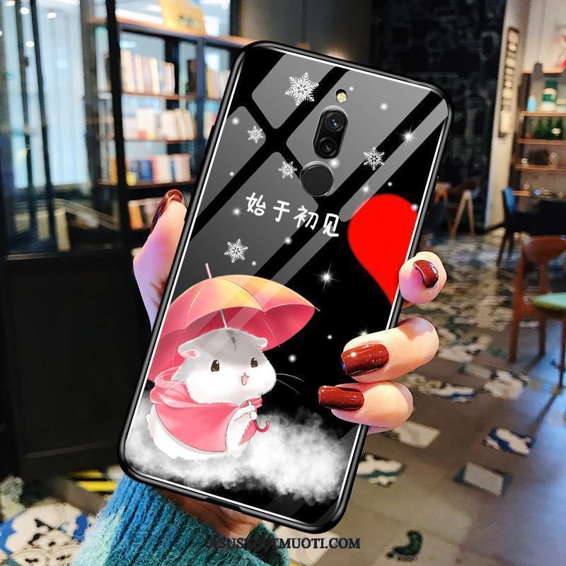 Xiaomi Redmi 8 Kuoret Rakastunut Valo Tila Punainen Sarjakuva