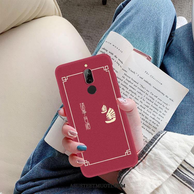 Xiaomi Redmi 8 Kuoret Silikoni Festivaali Kuori Ohut Pesty Suede