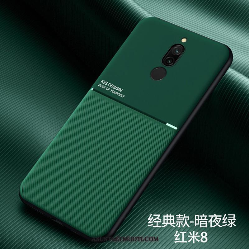 Xiaomi Redmi 8 Kuoret Tila Sininen Net Red Yksinkertainen Kukkakuvio