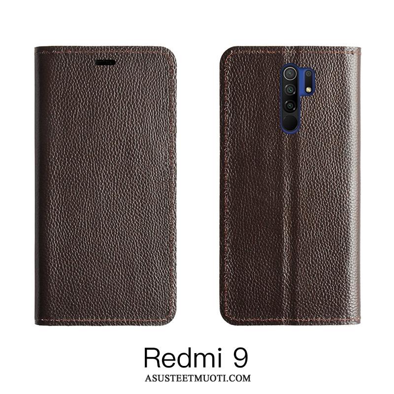 Xiaomi Redmi 9 Kuoret Oranssi Lehmä Kortti Puhelimen All Inclusive