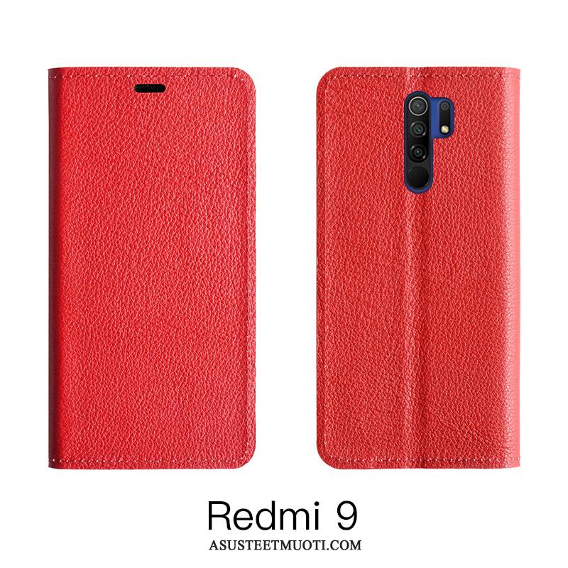 Xiaomi Redmi 9 Kuoret Oranssi Lehmä Kortti Puhelimen All Inclusive