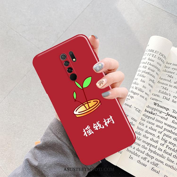 Xiaomi Redmi 9 Kuori Kuoret Murtumaton Maalaus Suojaus Net Red Kotelo