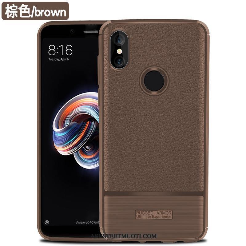 Xiaomi Redmi Note 5 Kuoret Kuori Puhelimen Harmaa Pieni Punainen