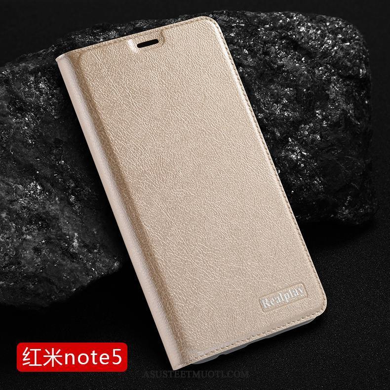 Xiaomi Redmi Note 5 Kuoret Punainen Puhelimen Kotelo Suojaus Kuori