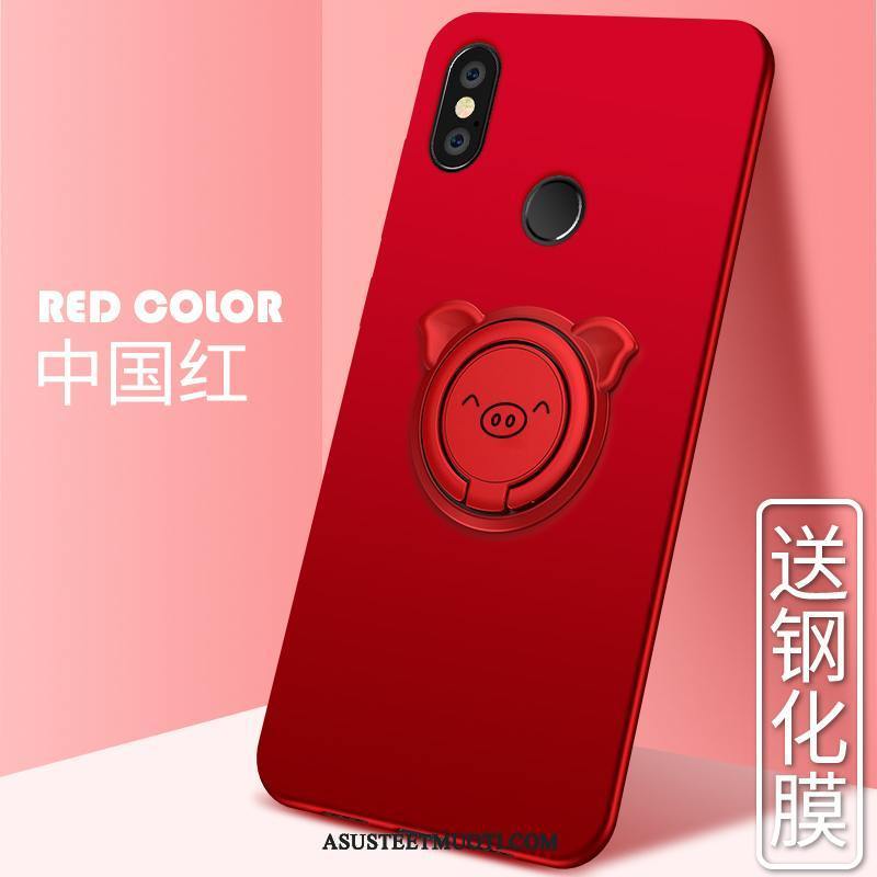 Xiaomi Redmi Note 6 Pro Kuoret Kotelo Punainen Kuori Puhelimen