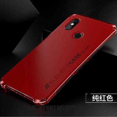 Xiaomi Redmi Note 6 Pro Kuoret Punainen All Inclusive Kulta Murtumaton Pieni