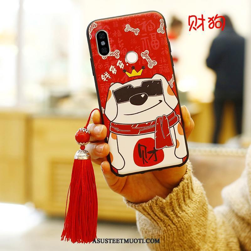 Xiaomi Redmi Note 6 Pro Kuoret Punainen Tila Puhelimen Kuori Pieni