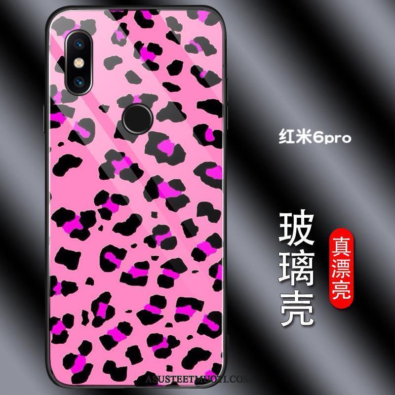 Xiaomi Redmi Note 6 Pro Kuoret Punainen Trendi Net Red Suojaus Murtumaton