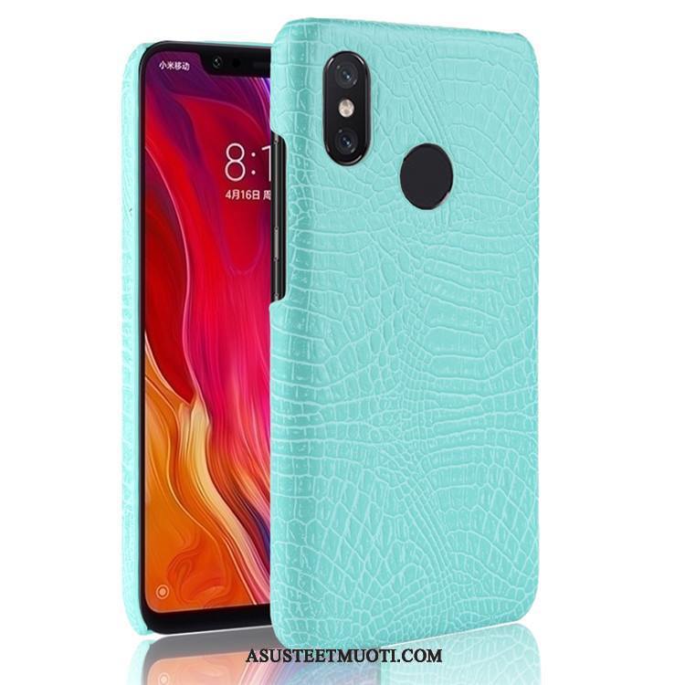 Xiaomi Redmi Note 6 Pro Kuoret Suojaus Kova Punainen Pieni Kukkakuvio