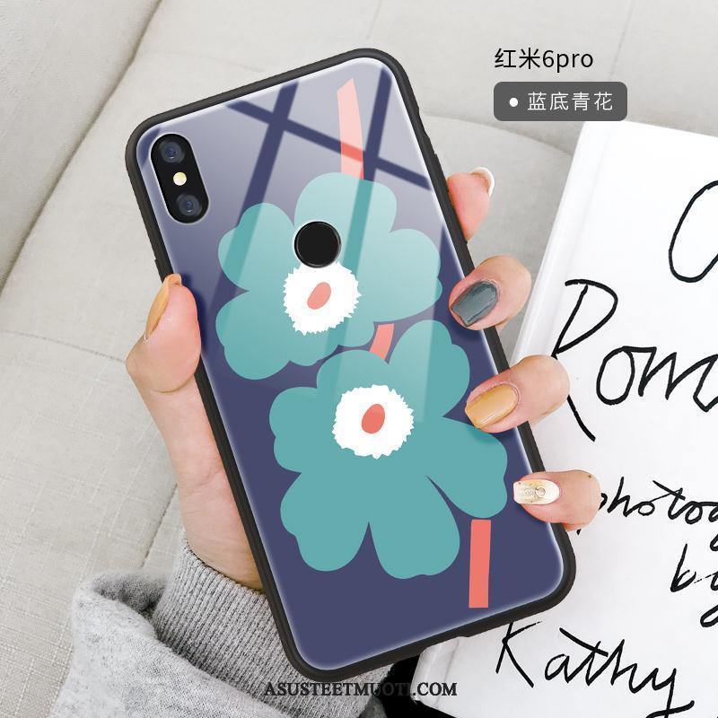 Xiaomi Redmi Note 6 Pro Kuori Kuoret Tide-brändi Pehmeä Neste Musta Suojaus