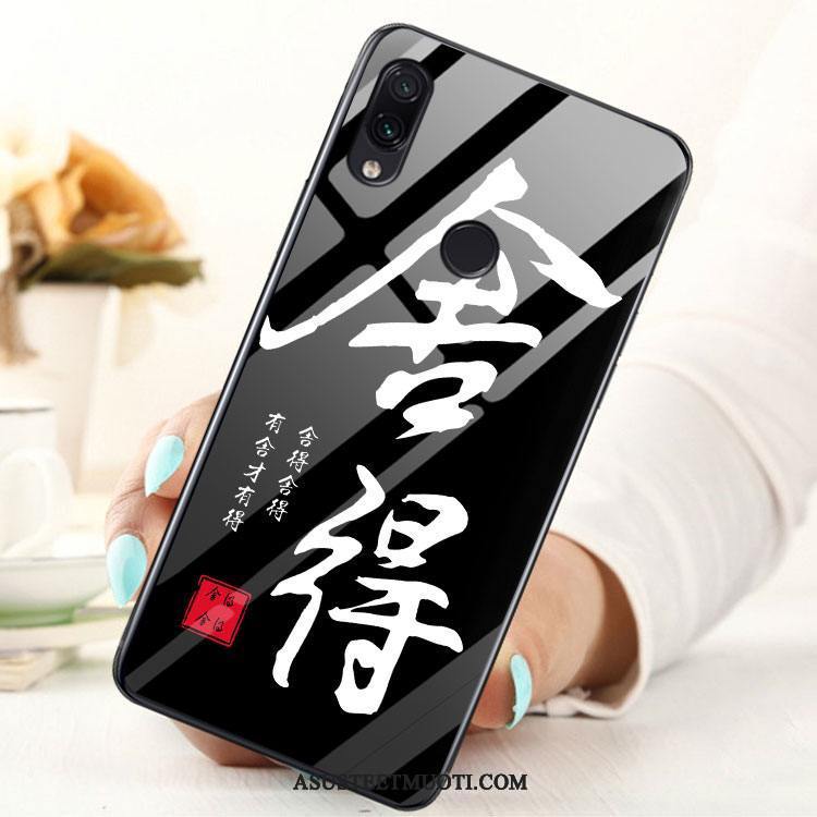 Xiaomi Redmi Note 7 Kuoret Puhelimen Pieni Lasi Punainen Sininen
