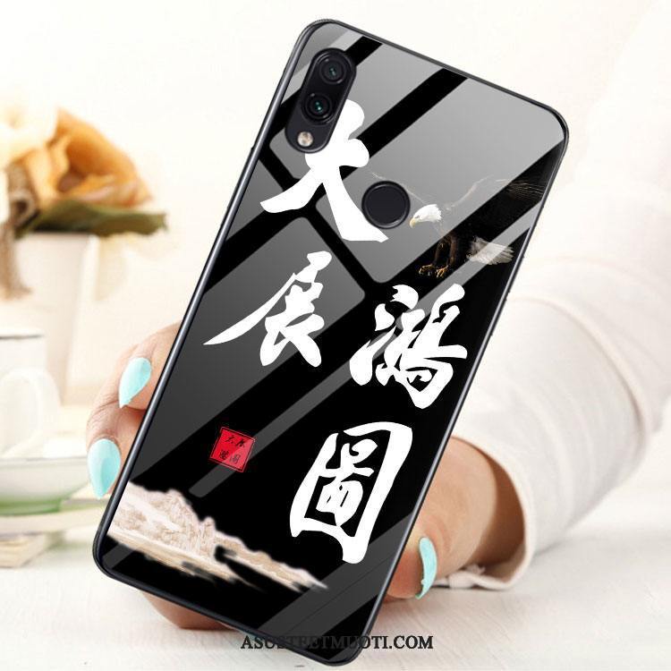 Xiaomi Redmi Note 7 Kuoret Puhelimen Pieni Lasi Punainen Sininen