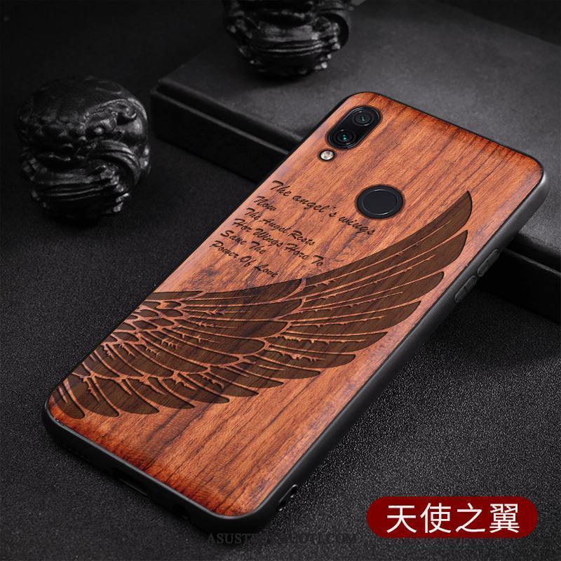 Xiaomi Redmi Note 7 Kuoret Vuosikerta Kotelo Uusi Puu Pieni