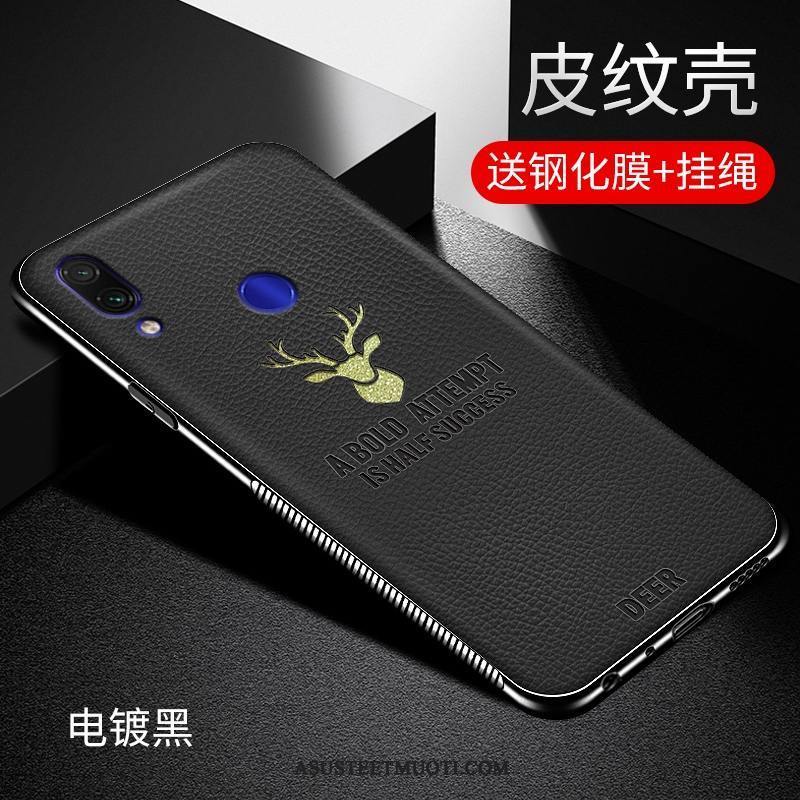 Xiaomi Redmi Note 7 Kuori Kuoret Suojaus Puhelimen Punainen Ohut