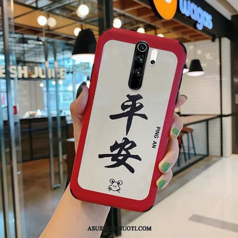 Xiaomi Redmi Note 8 Pro Kuoret Karkaisu Pehmeä Neste Puhelimen Kuori Persoonallisuus