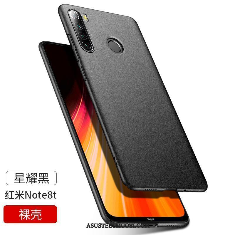 Xiaomi Redmi Note 8t Kuoret Puhelimen Punainen Ohut All Inclusive Pesty Suede