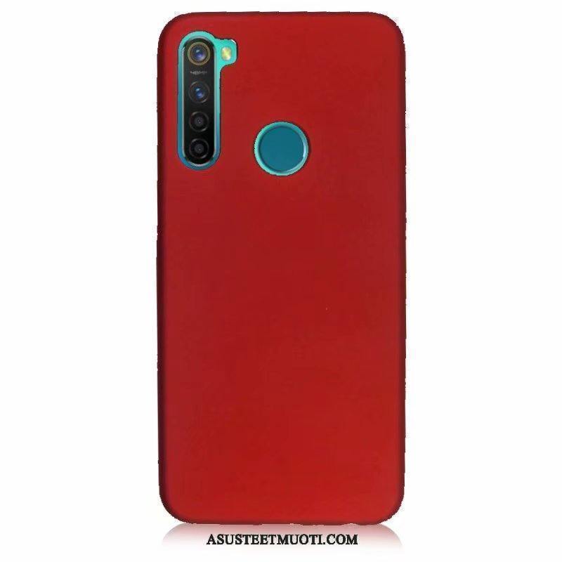 Xiaomi Redmi Note 8t Kuoret Suojaus Punainen Kotelo Pesty Suede Kova