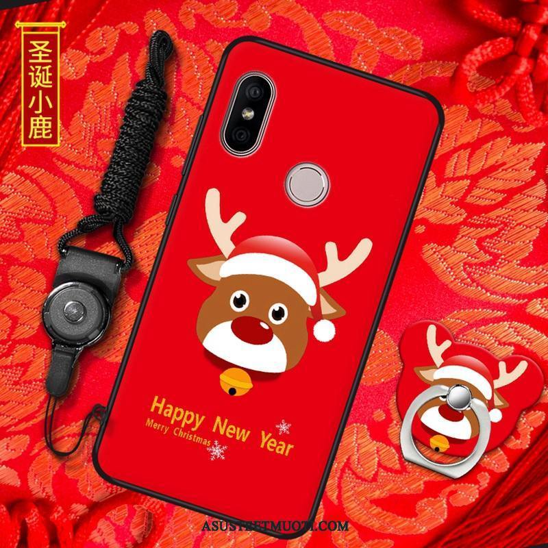 Xiaomi Redmi S2 Kuoret Murtumaton Punainen Näytönsuojus Net Red Silikoni