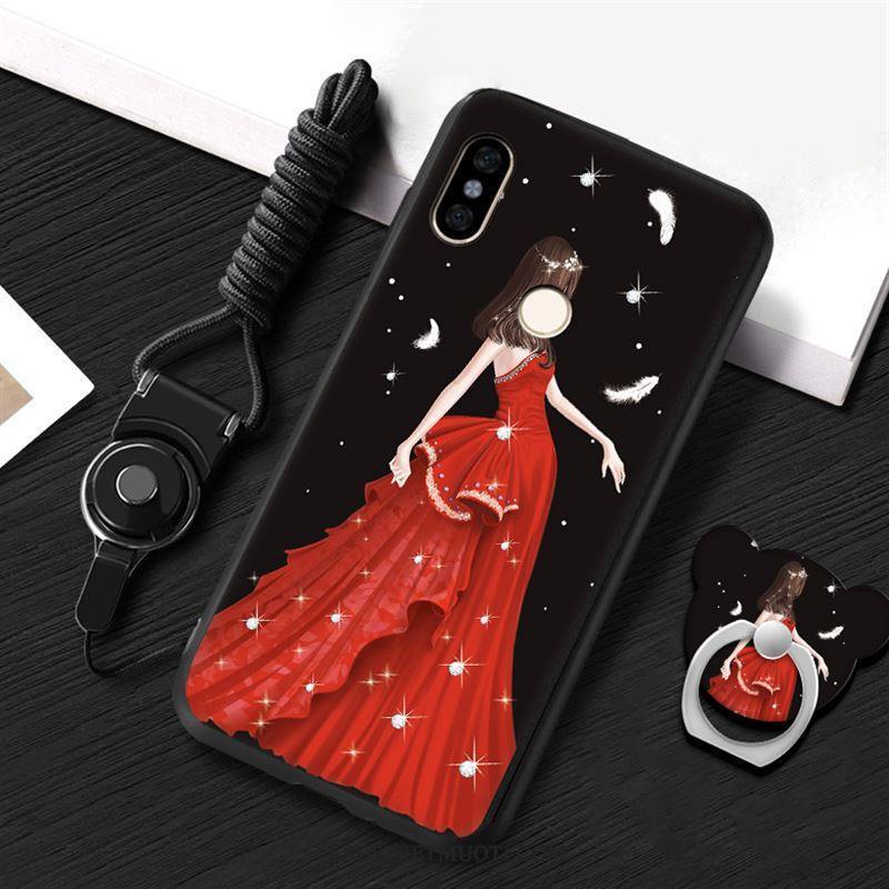 Xiaomi Redmi S2 Kuoret Musta Pieni Kotelo Trendi Murtumaton