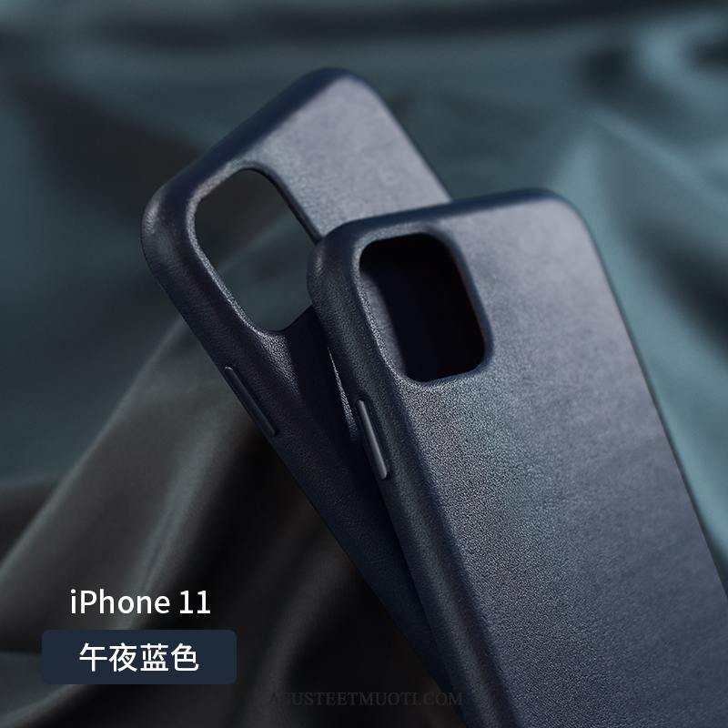 iPhone 11 Kuoret Puhelimen Net Red Luova Ylellisyys Aito Nahka