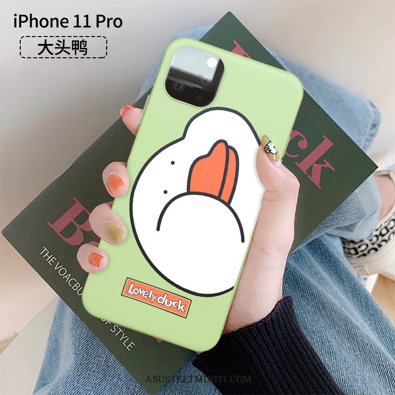 iPhone 11 Pro Kuoret Pesty Suede Luova Net Red Ihana Puhelimen