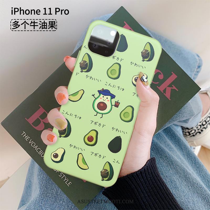 iPhone 11 Pro Kuoret Pesty Suede Luova Net Red Ihana Puhelimen