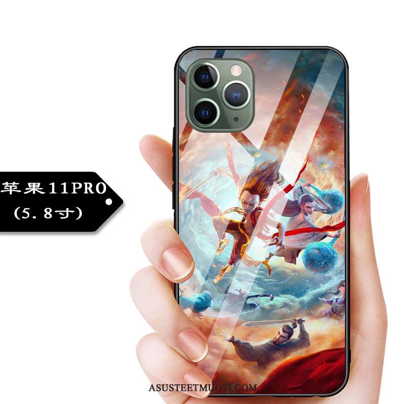 iPhone 11 Pro Kuoret Suojaus Kotelo Lasi Murtumaton Kuori