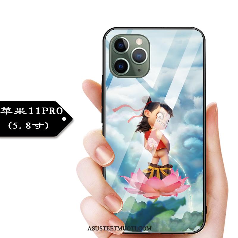 iPhone 11 Pro Kuoret Suojaus Kotelo Lasi Murtumaton Kuori