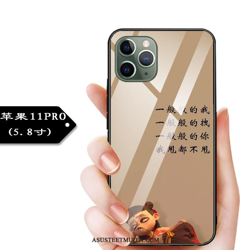 iPhone 11 Pro Kuoret Suojaus Kotelo Lasi Murtumaton Kuori