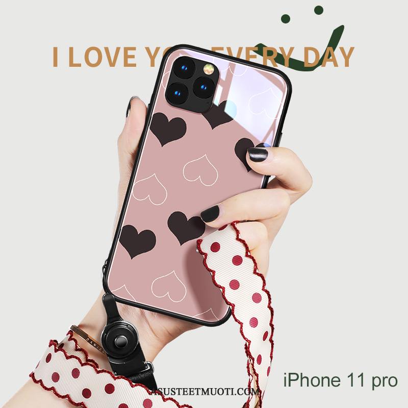 iPhone 11 Pro Kuori Kuoret Ohut Persoonallisuus Lasi All Inclusive Puhelimen