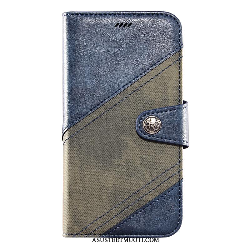 iPhone 11 Pro Kuori Kuoret Tuki Suojaus Musta All Inclusive Nahkakotelo