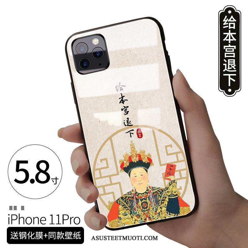 iPhone 11 Pro Kuori Kuoret Tuuli Kiinalainen Tyyli Luova Palatsi