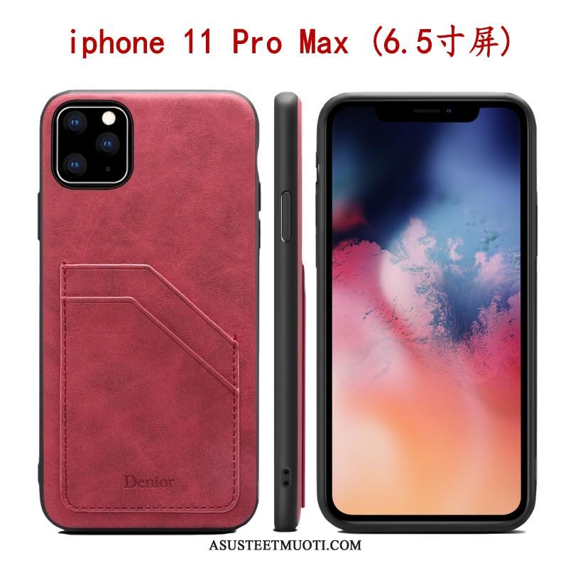 iPhone 11 Pro Max Kuoret All Inclusive Ohut Suojaus Puhelimen Kortti