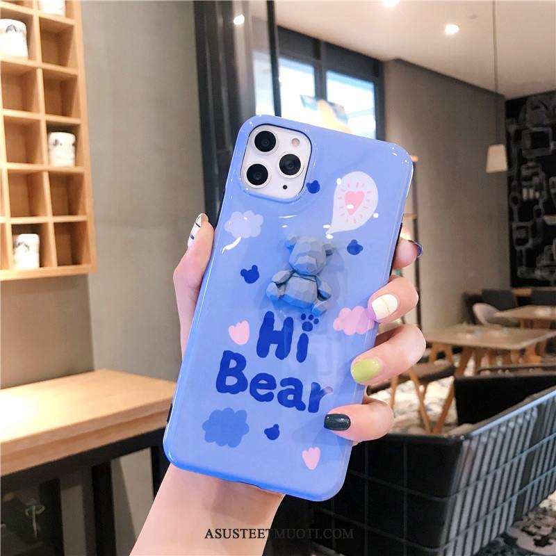 iPhone 11 Pro Max Kuori Kuoret Tuuli Rakastunut Kotelo Bear