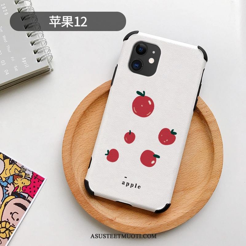 iPhone 12 Kuori Kuoret Kukkakuvio Murtumaton Net Red Silikoni